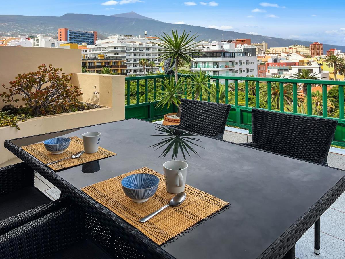 Апартаменти Large Penthouse With Sunny Terrace Пуерто-де-ла-Крус Екстер'єр фото